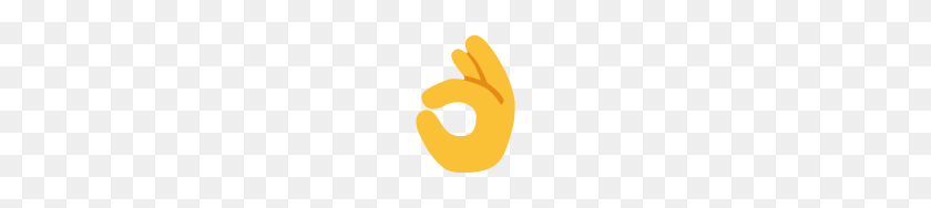 128x128 Ok Hand Emoji - Ok Hand Emoji PNG