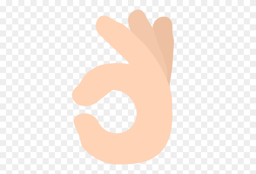 512x512 Ok Hand Emoji - Okay Emoji PNG