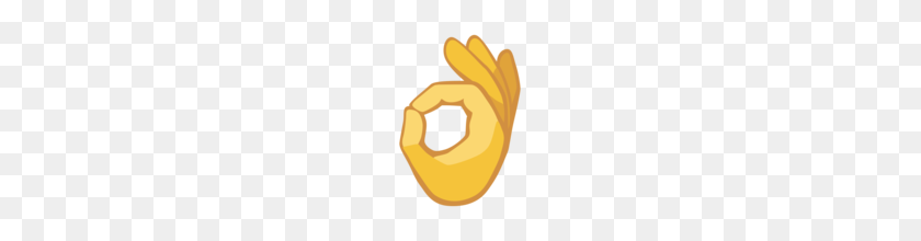 160x160 Ok Hand Emoji On Facebook - Ok Sign Emoji PNG