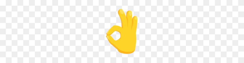 160x160 Ok Emoji De La Mano En Messenger - Ok Emoji Png