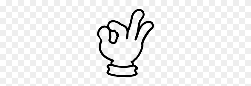 190x228 Ok Hand Sign - Ok Hand Sign PNG