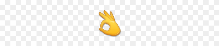 120x120 Ok Hand Sign Emoji - Okay Emoji PNG