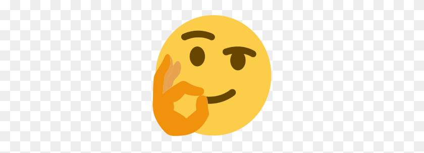 246x243 Ok Hand Thinking Emoji Thinking Face Emoji Know Your Meme - Ok Hand Emoji PNG