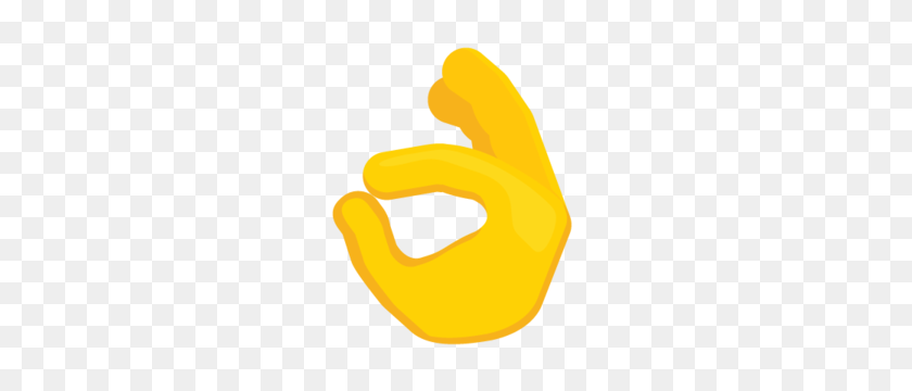 300x300 Okay Hand Emoji - Okay Hand Emoji PNG