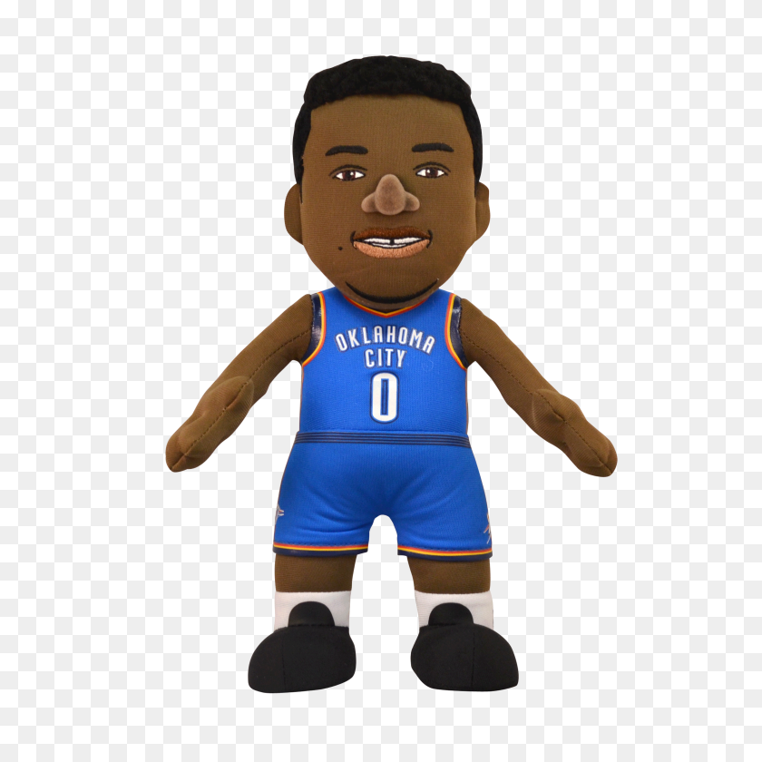 3000x3000 Oklahoma City Russell Westbrook Plush Figure Gen - Russell Westbrook PNG