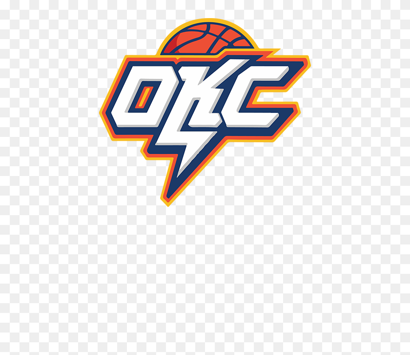 500x666 Oklahoma City Thunder Logo Okc - Okc Thunder Logo PNG
