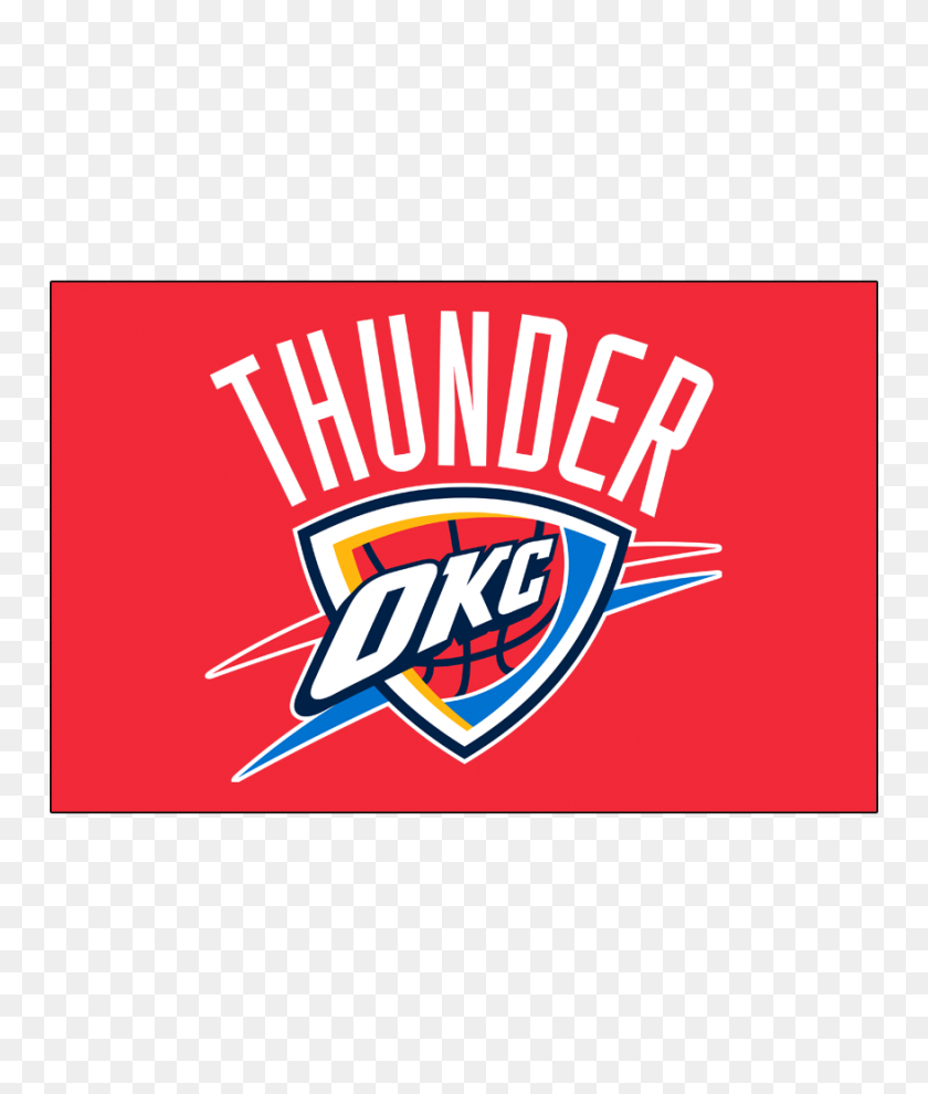 750x930 Oklahoma City Thunder Logos Iron Ons, Iron On Transfers - Okc Thunder Logo Png