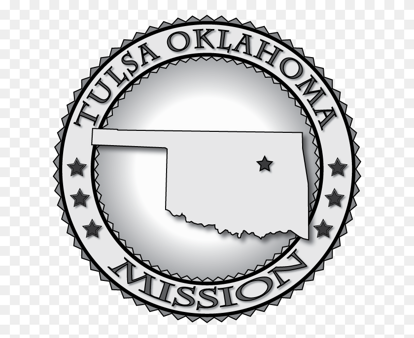 626x627 Медальоны Миссии Оклахомы Запечатывают Мое Кольцо Ctr - Оклахома Клипарт