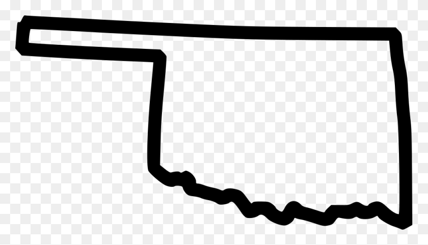 981x530 Oklahoma Outline Png Transparent Oklahoma Outline Images - Outline PNG
