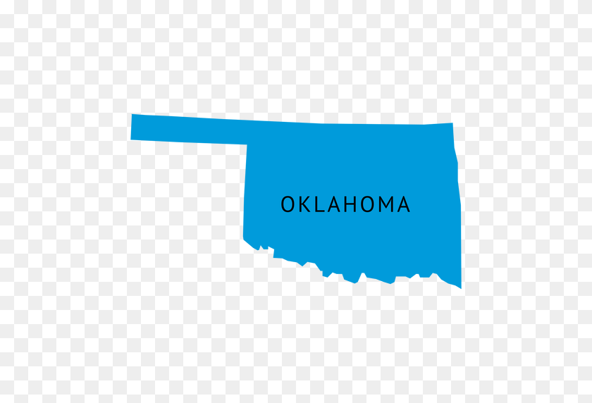 512x512 Oklahoma State Plain Map - Oklahoma Logo PNG
