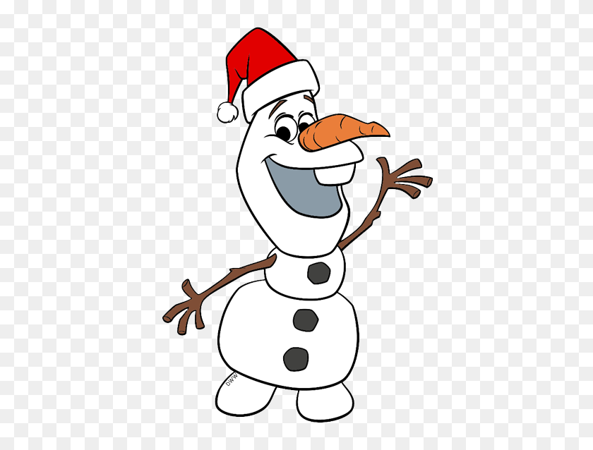 400x578 Olaf's Christmas Frozen Christmas, Disney - Princess Castle Clipart