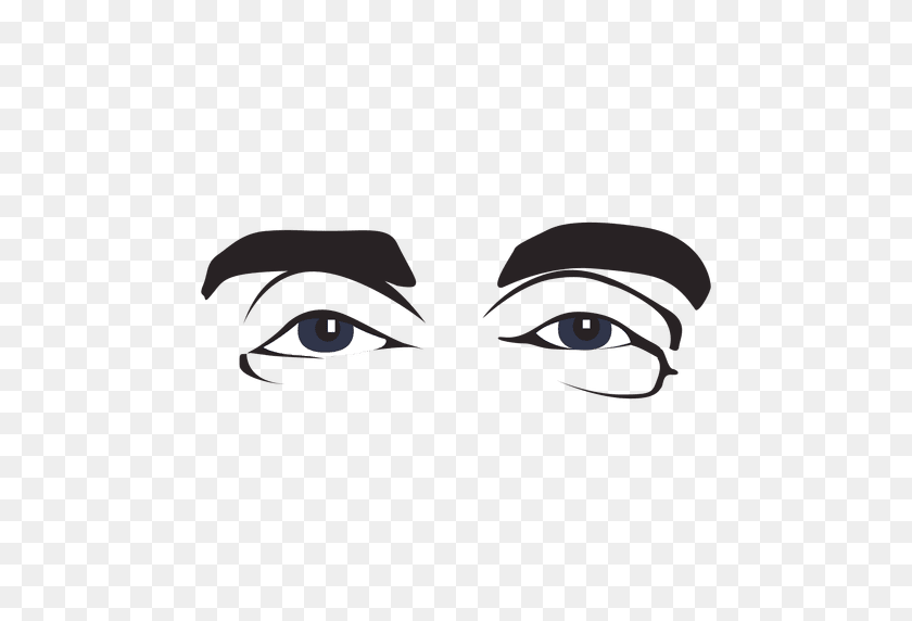 512x512 Old Age Eyes - Cartoon Eye PNG