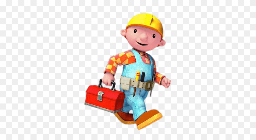 600x400 Old Bob The Builder On His Way Transparent Png - Bob The Builder PNG