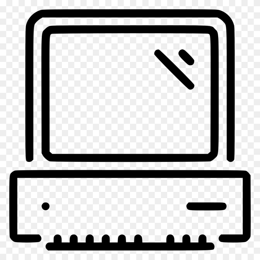 980x981 Old Computer Png Icon Free Download - Old Computer PNG