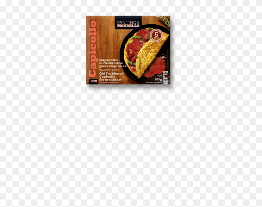 300x604 Capicollo A La Antigua Para El Desayuno Embutidos Fantino - Tortilla Png