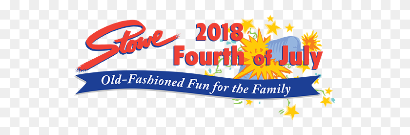 535x216 Old Fashioned Fourth Of July Celebration - Fourth Of July Banner Clipart