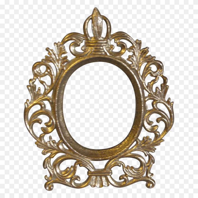 918x918 Old Fashioned Oval Picture Frames - Oval Frame PNG