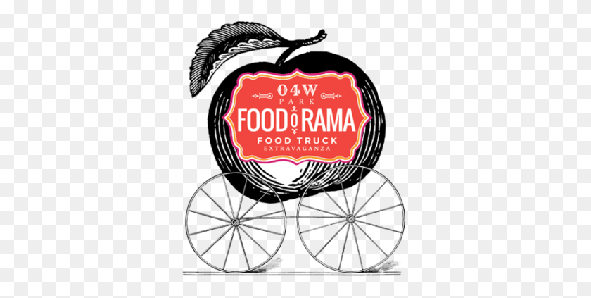 400x363 Old Fourth Ward Food O Rama Food Truck Extravaganza - Old Truck Clip Art