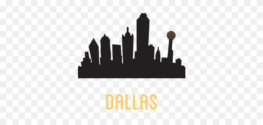 440x340 Old Home - Dallas Skyline Clipart