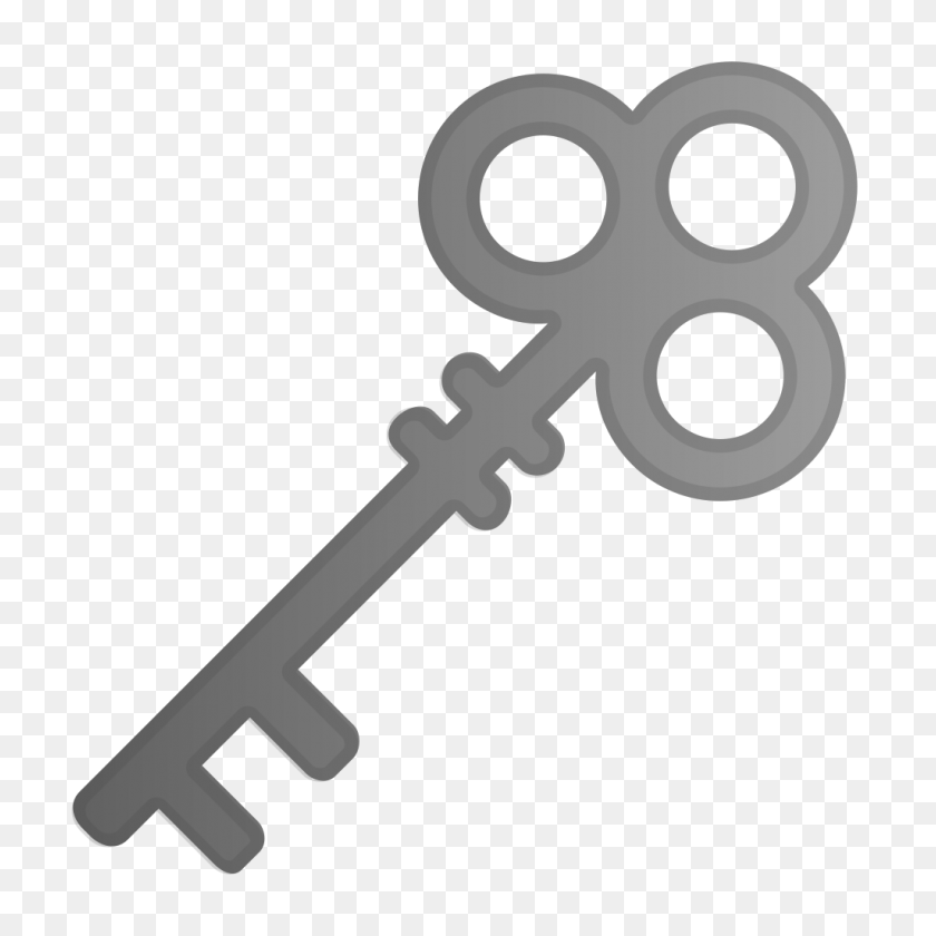 1024x1024 Старый Значок Ключа Ното Набор Иконок Объектов Смайликов Google - Значок Ключа Png