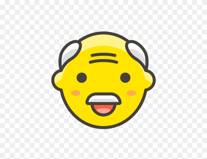 866x650 Old Man Emoji Png Transparent Emoji - Old Man PNG