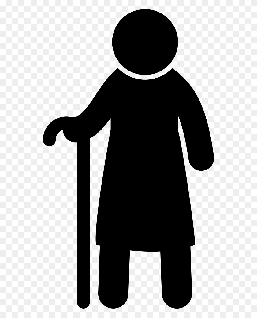 560x981 Old Man Standing With A Cane Png Icon Free Download - Man Standing PNG