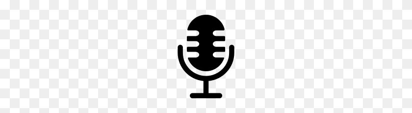 170x170 Old Radio Microphone Png Icon - Old Microphone PNG