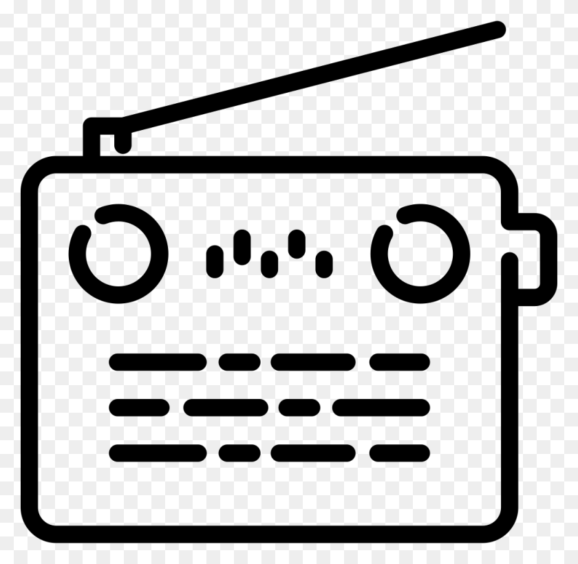980x956 Old Radio Png Icon Free Download - Old Radio PNG