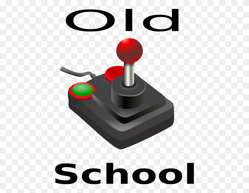 468x594 Old School Joystick Clip Art - School Play Clipart