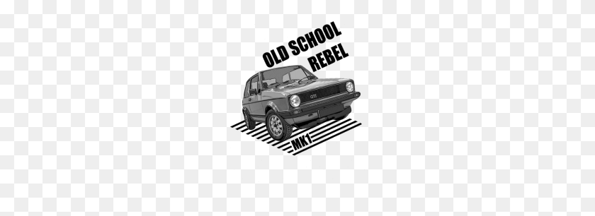 190x246 Old School Rebel Car - Old Car PNG