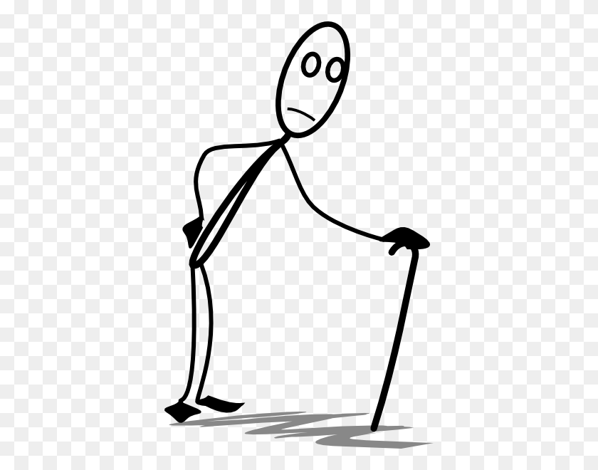 378x600 Old Stickman Clip Art - Old Book Clipart