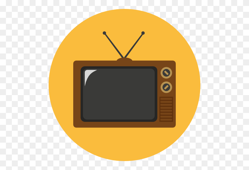 512x512 Old, Technology, Electronics, Vintage, Tv, Screen, Television - Retro Tv PNG