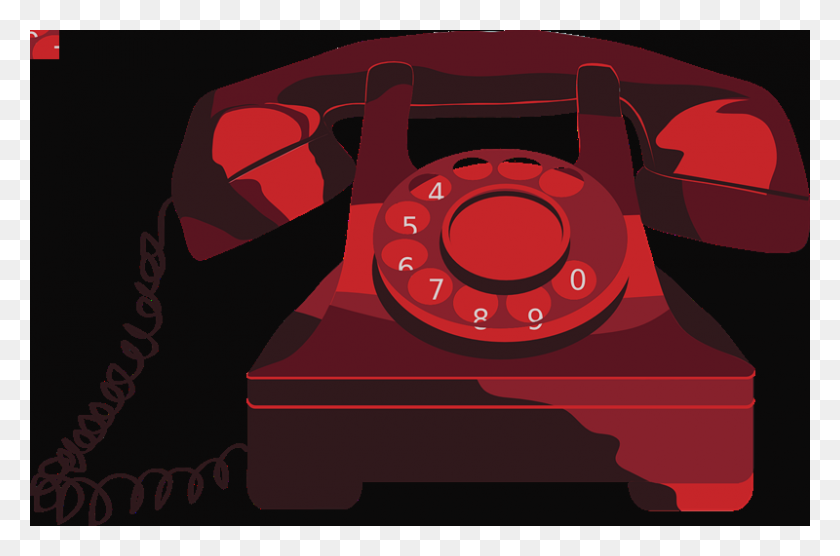 800x509 Старый Телефон Клипарт - Старый Телефон Клипарт