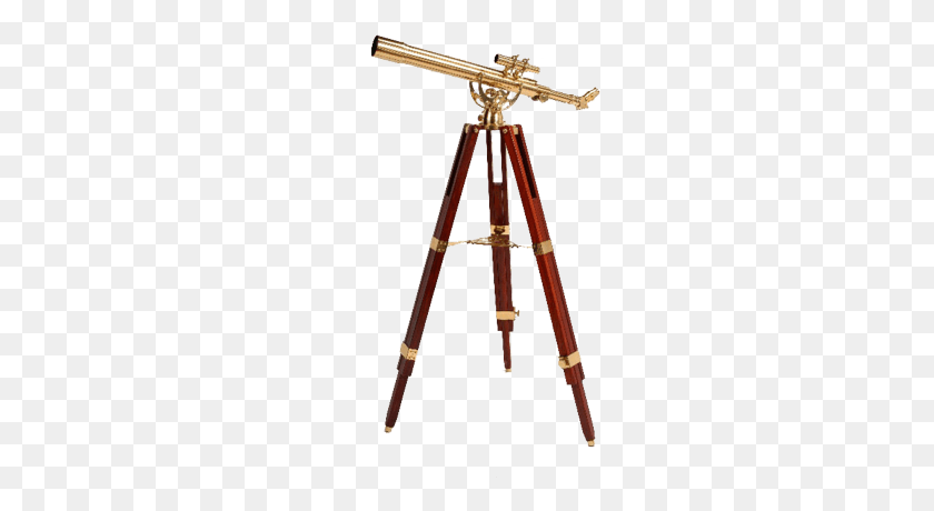 400x400 Old Telescope Transparent Png - Telescope PNG