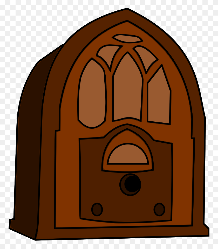 774x900 Old Time Radio Png Clip Arts For Web - Old Radio PNG
