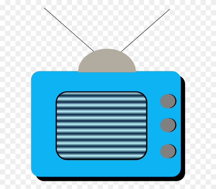 600x677 Old Tv Clipart - Old Tv Clipart