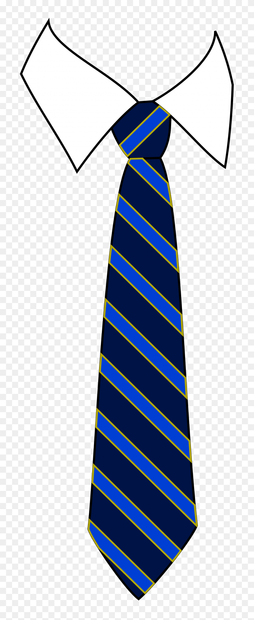 2000x5093 Old Worthian Necktie - Necktie Clipart