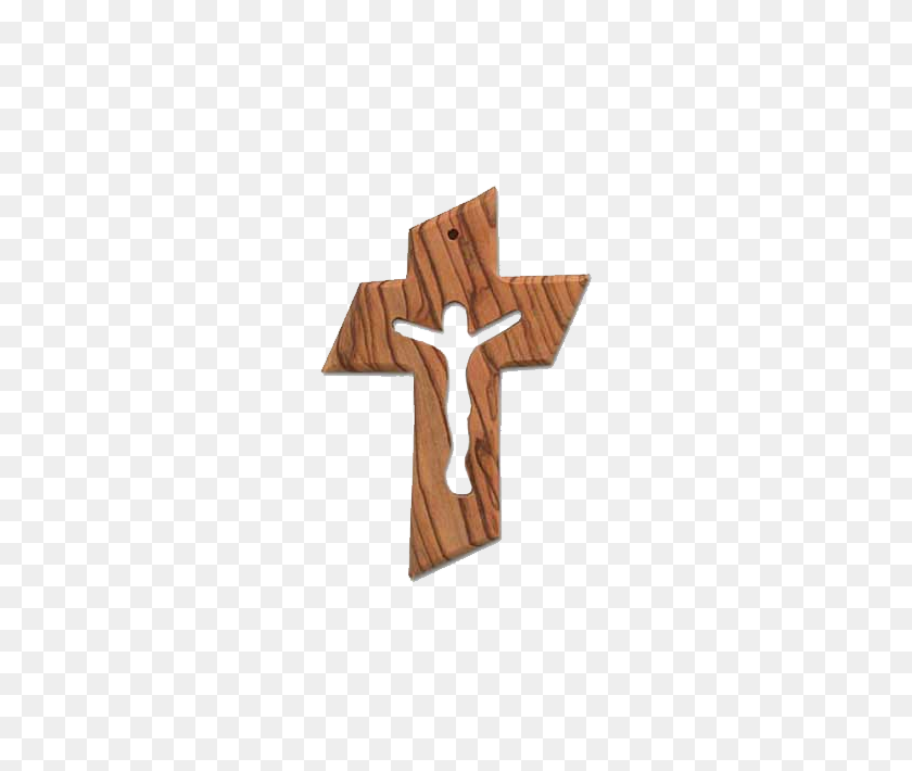 650x650 Вырезанное Из Оливкового Дерева Распятие - Деревянный Крест Png