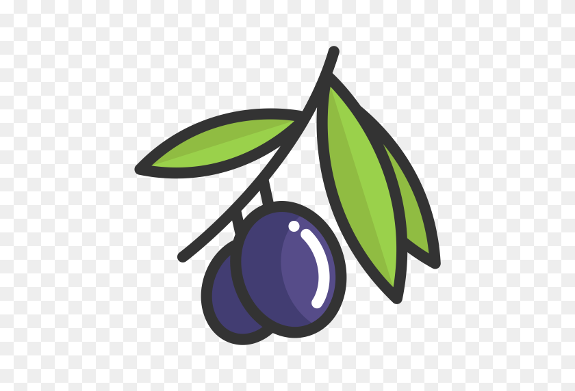 512x512 Olives, Olive, Fruits Icon With Png And Vector Format For Free - Olive Oil Clipart