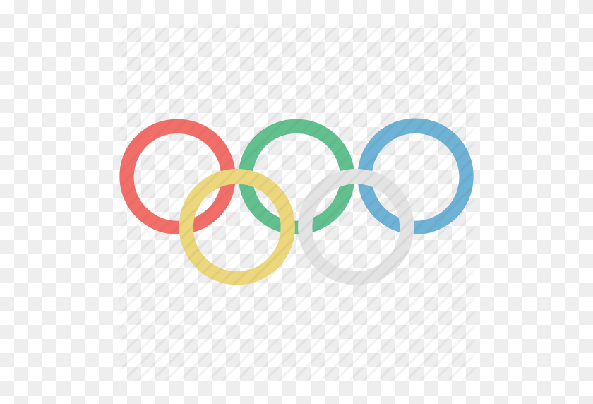 512x512 Olympic Games Clipart Olympic Rings - Olympic Rings Clip Art