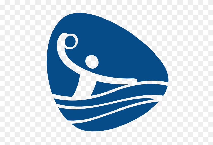 512x512 Juegos Olímpicos, Juegos Olímpicos, Río, Deportes, Deporte, Icono De Waterpolo - Logotipo De Polo Png