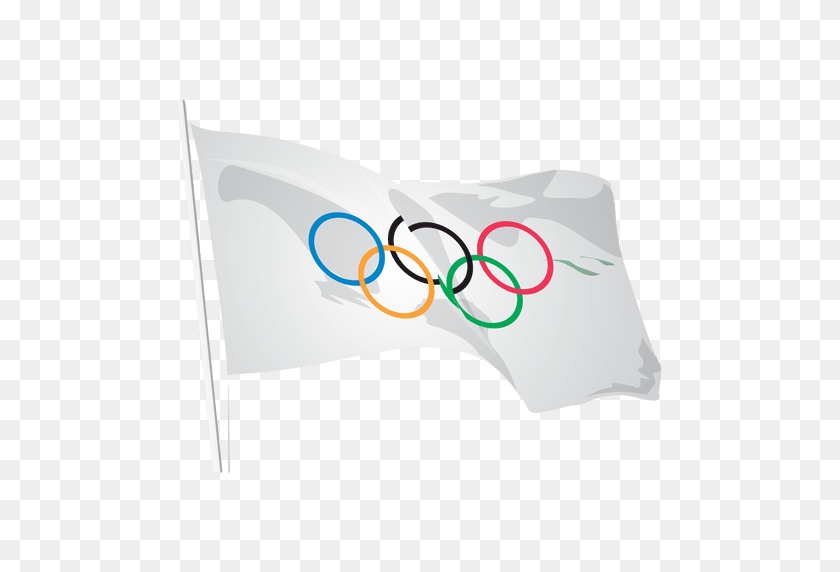 512x512 Olympic Logo Flag - Olympic Logo PNG