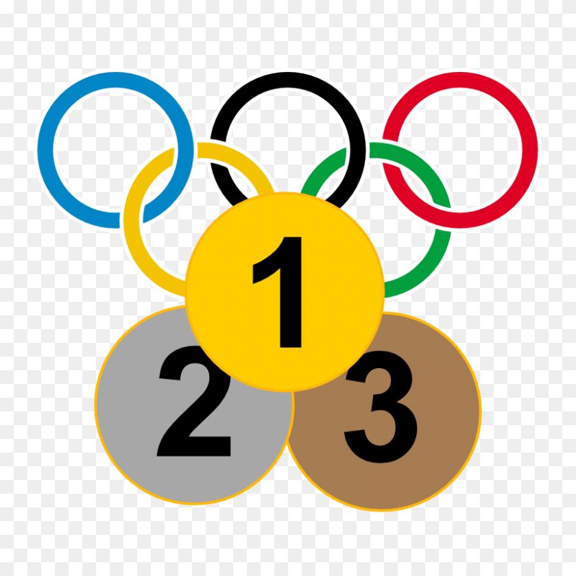 800x800 Значок Олимпийской Медали - Клипарт Олимпийской Медали