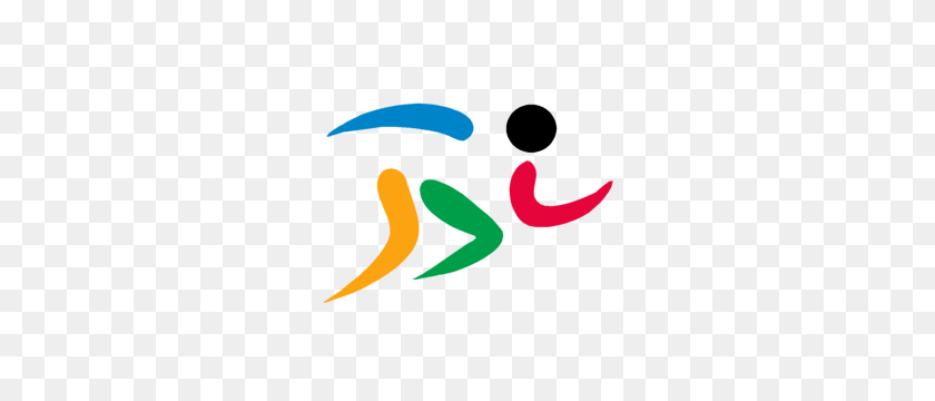 300x300 Olympic Pictogram Athletics Colored - Olympics PNG