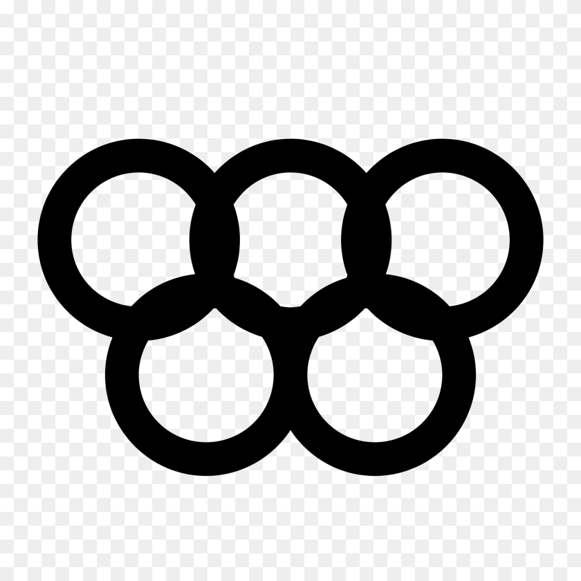 1600x1600 Olympic Rings - Olympic Rings Clip Art
