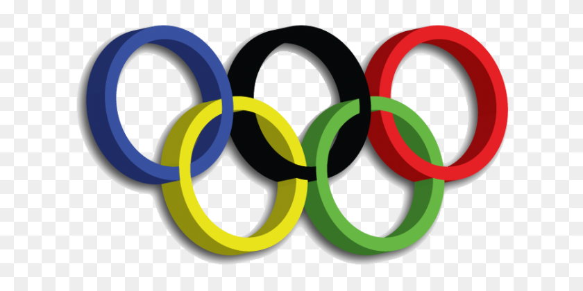 628x360 Olympic Rings - Olympic Rings Clip Art