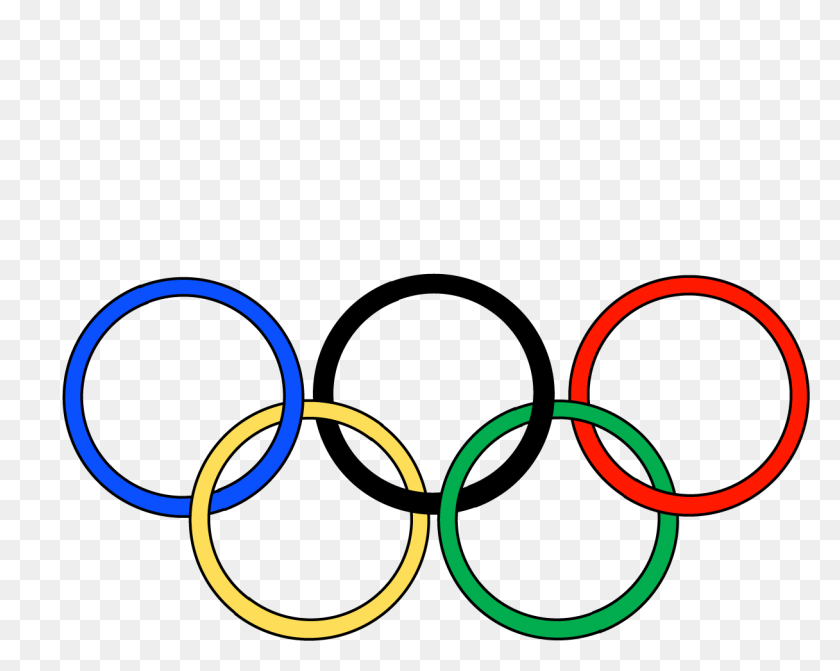 1216x954 Olympic Rings Clip Art - Olympic Rings Clip Art