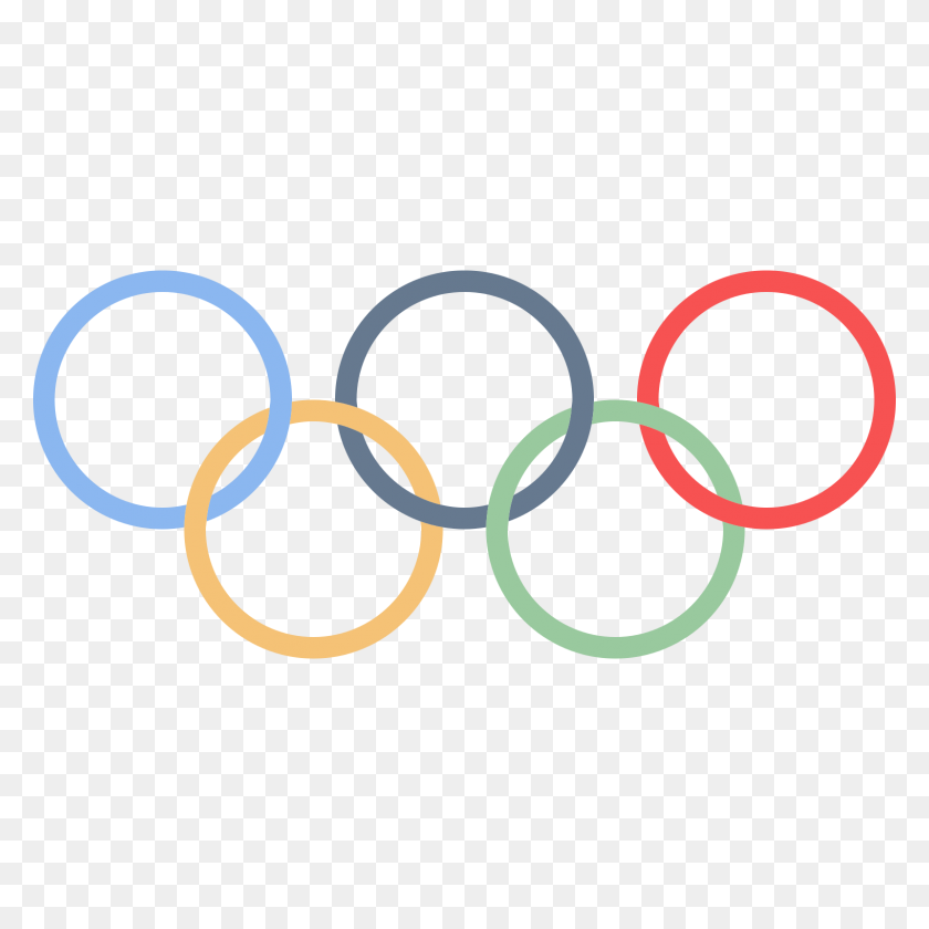 1600x1600 Олимпийские Кольца Png - Олимпийский Логотип Png