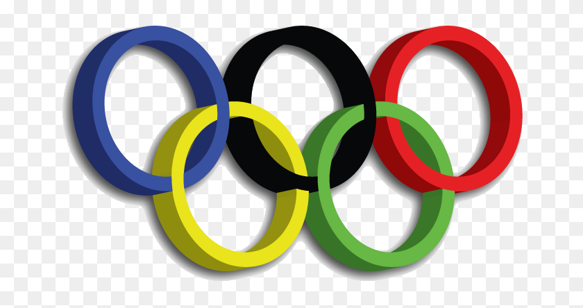 670x384 Olympic Rings Png - Olympic Rings PNG
