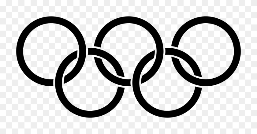 1000x485 Olympic Rings Png Images Free Download - Olympic Logo PNG